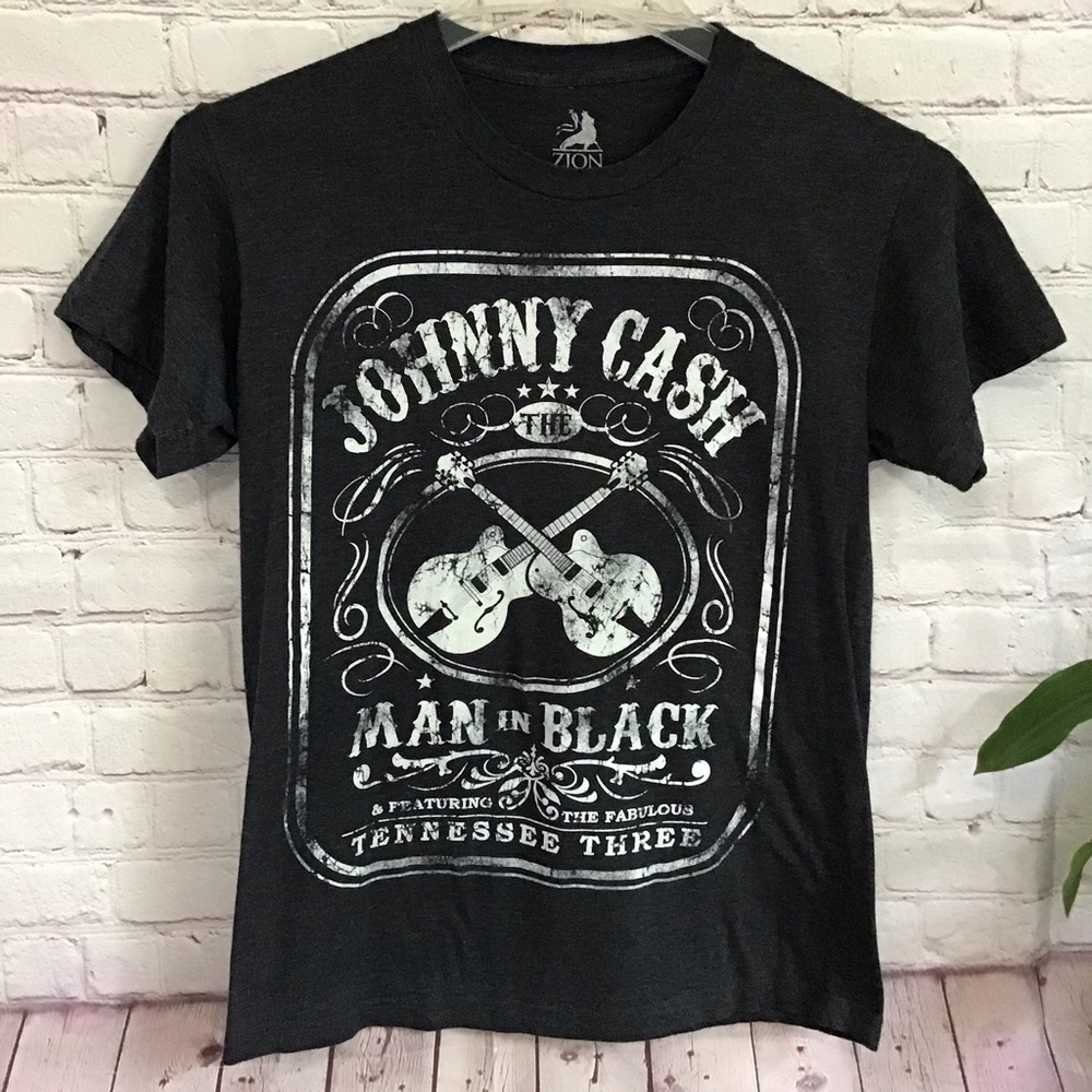 Johnny Cash Short Sleeve Tee Size S